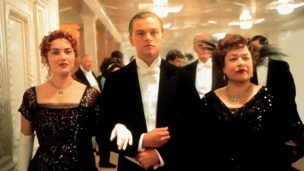 "Titanic" Kate Winslet, Leonardo DiCaprio, Kathy Bates