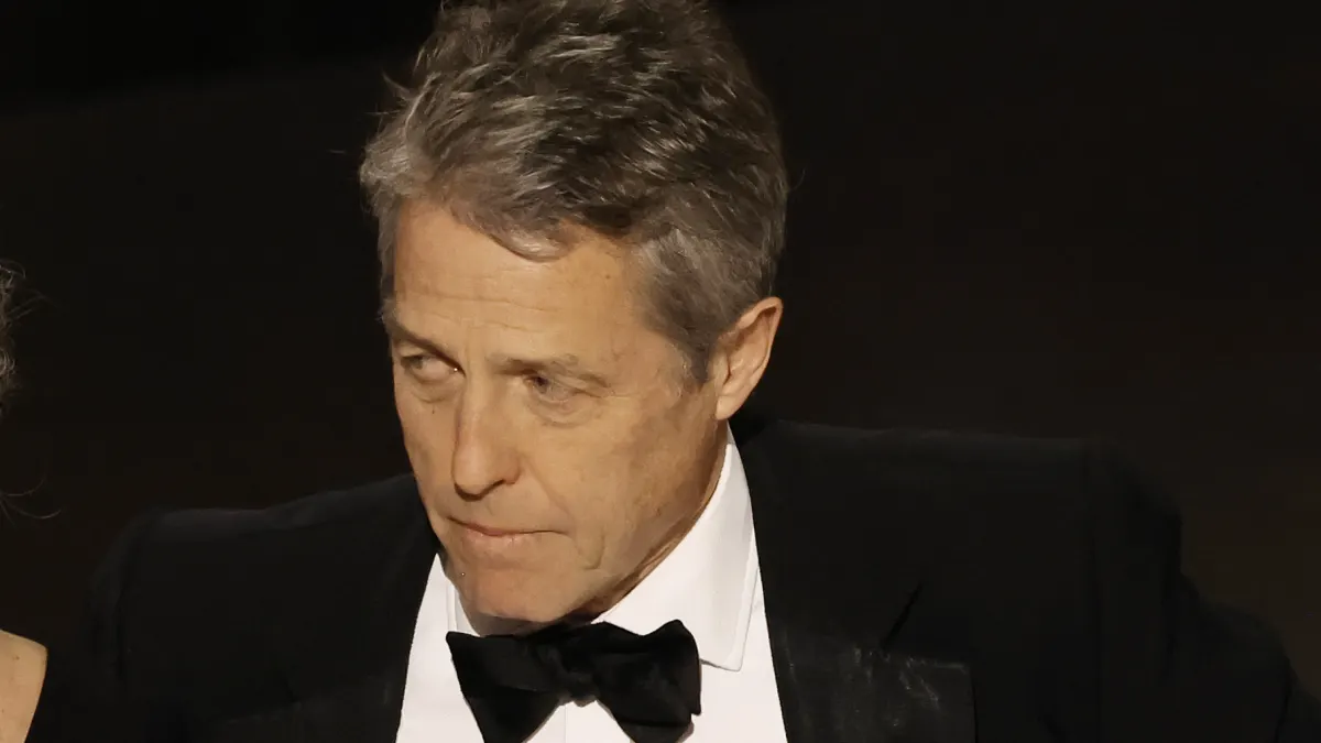 Hugh Grant at the 2023 Oscars