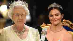 Incredible parallels between Crown Princess Victoria and Queen Elizabeth II.
