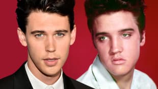 Austin Butler and Elvis Presley