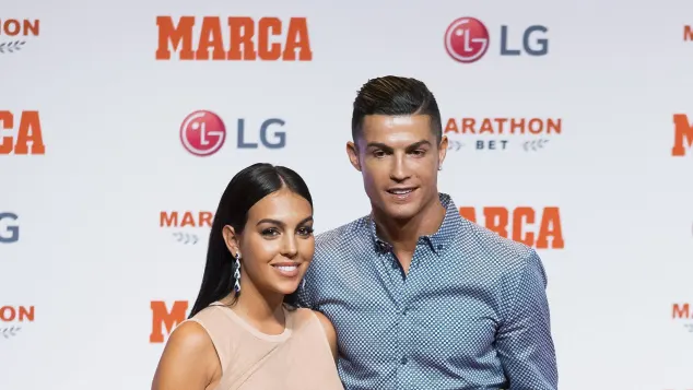 Georgina Rodriguez and Cristiano Ronaldo