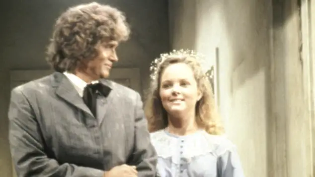 Michael Landon and Melissa Sue Anderson