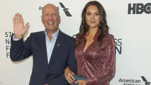 Bruce Willis his wife Emma Heming Willis