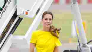 Duchess Kate at Norman Manley International Airport in Jamaica on March 22, 2022