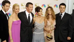 Jennifer Aniston, Courteney Cox, Lisa Kudrow, Matthew Perry, Matt LeBlanc and David Schwimmer