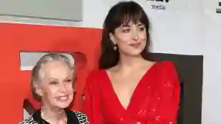 Tippi Hedren and Dakota Johnson