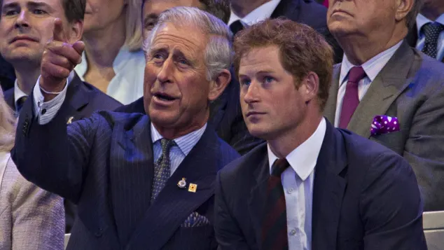 King Charles and Prince Harry