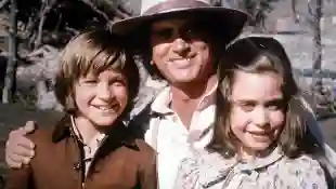 Jason Bateman, Michael Landon and Missy Francis in "Our Little Farm"