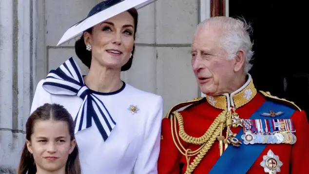 Princess Charlotte, Princess Kate and King Charles