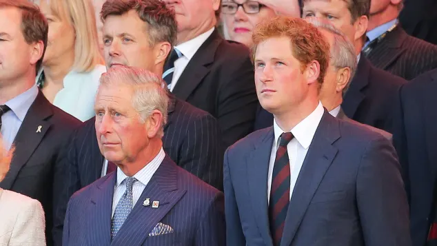 King Charles and Prince Harry