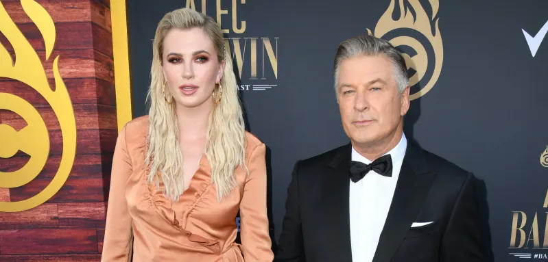 Ireland Baldwin and Alec Baldwin