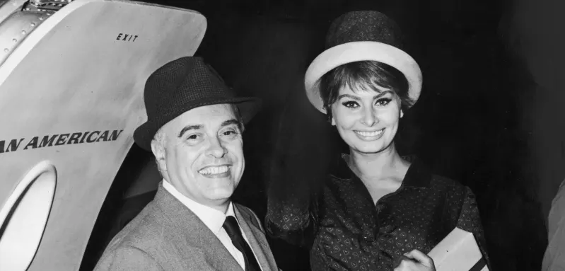 Carlo Ponti and Sophia Loren