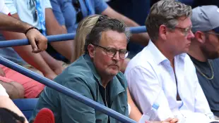 Matthew Perry at the 2022 US Open