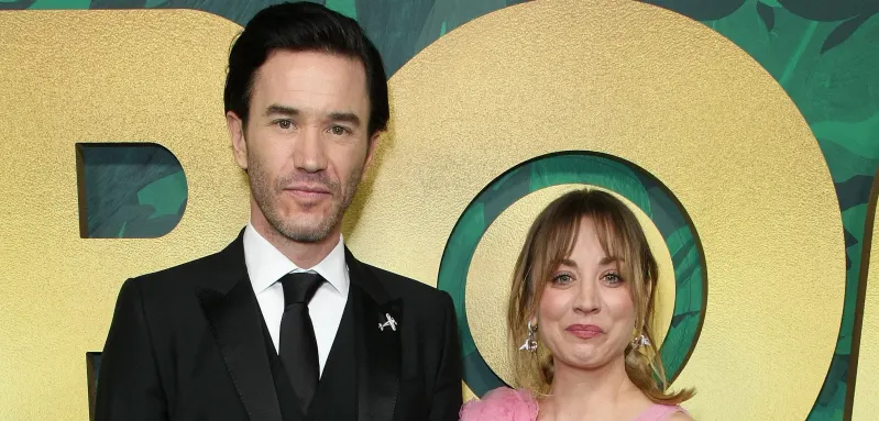 Tom Pelphrey and Kaley Cuoco