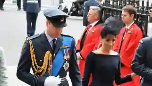 Prince William and Duchess Meghan at an event to mark the centenary of the RAF on July 10, 2018