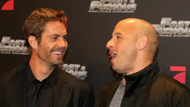 Paul Walker and Vin Diesel