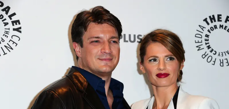 Nathan Fillion and Stana Katic