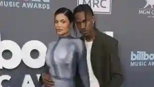 Kylie Jenner and Travis Scott at the 2022 Billboard Music Awards on May 15, 2022