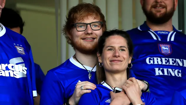 Ed Sheeran and Cherry Seaborn