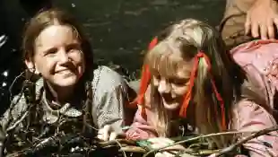 Melissa Gilbert and Alison Arngrim in "Our Little Farm"