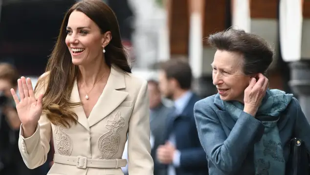 Duchess Kate and Princess Anne