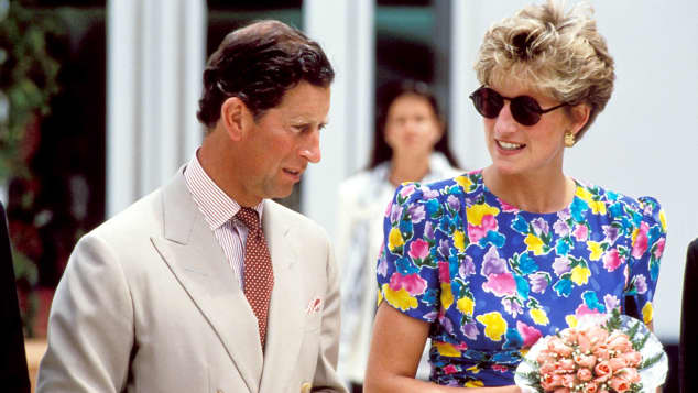 Príncipe Carlos y Princesa Diana