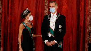 Queen Letizia and King Felipe of Spain
