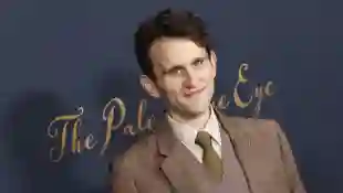 Harry Melling, who rose to fame as "Dudley Dursley" in "Harry Potter," on the red carpet in December 2022