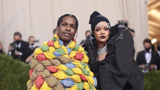 Rihanna and A$AP Rocky 