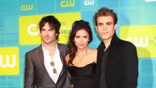 "Vampire Diaries: Ian Somerhalder, Nina Dobrev and Paul Wesley