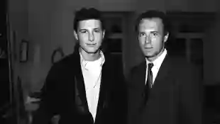 Stephan Beckenbauer and Franz Beckenbauer