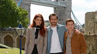 Tom Holland, Zendaya and Jake Gyllenhaal
