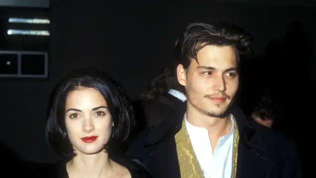 Winona Ryder and Johnny Depp