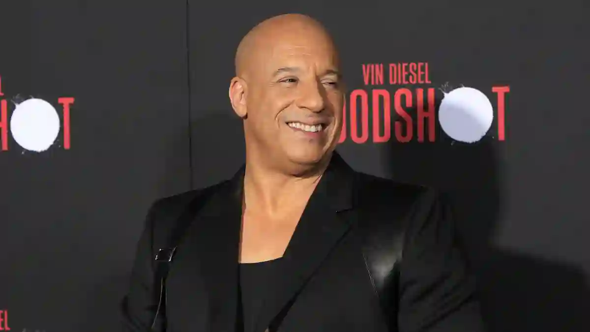 Vin Diesel at the "Bloodshot" premiere