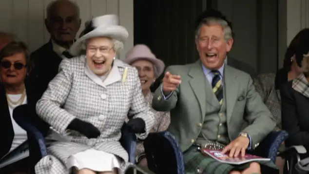 Prince Charles and Queen Elizabeth