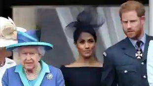 Queen Elizabeth, Duchess Meghan, Prince Harry