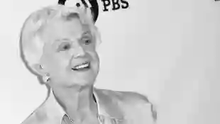 Black and white photo of actress Angela Lansbury