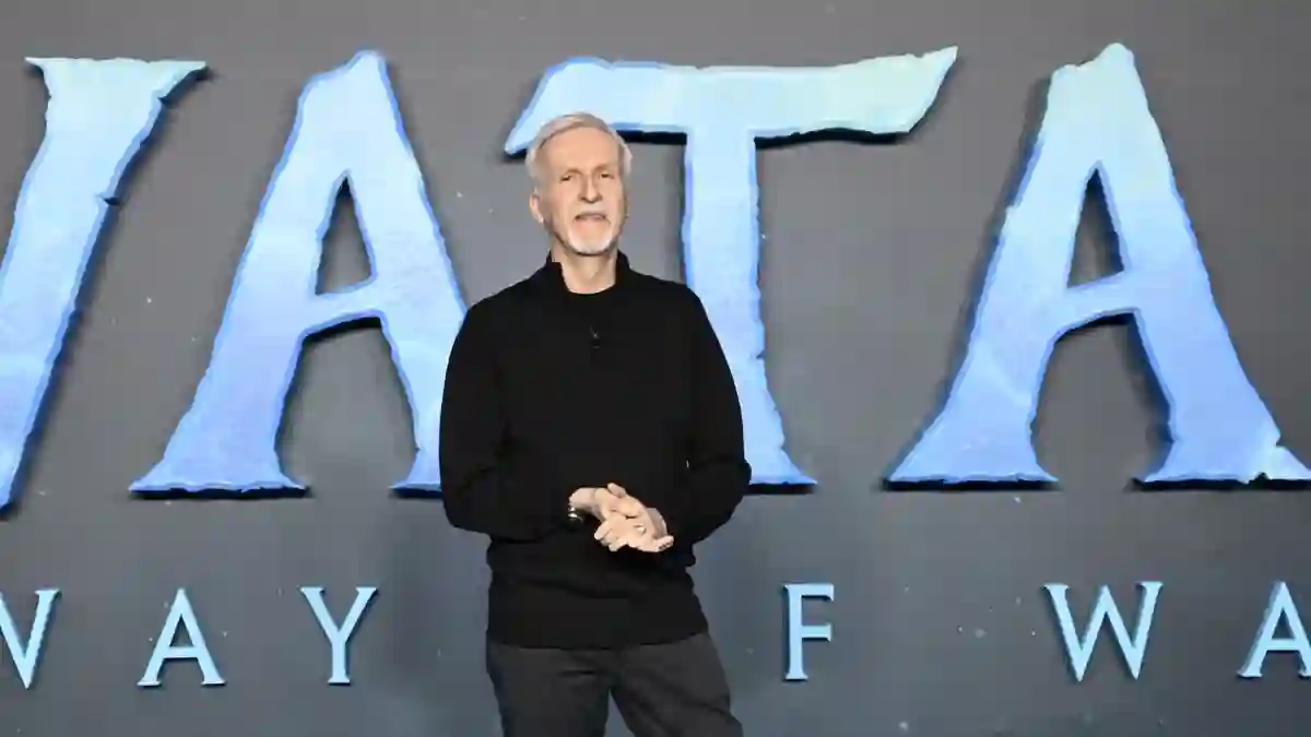 Director James Cameron at an event for the film "Avatar" in December 2022