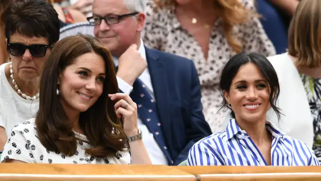 Kate Middleton and Meghan Markle