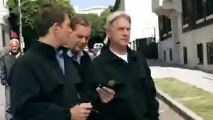 Michael Weatherly, Sean Murray y Mark Harmon