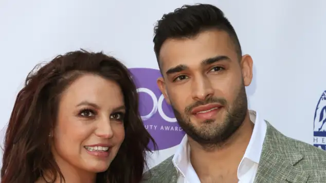 Britney Spears and Sam Asghari