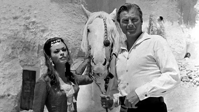 Marie Versini and Lex Barker