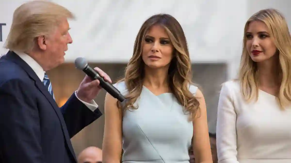 Donald Trump, Melania Trump and Ivanka Trump