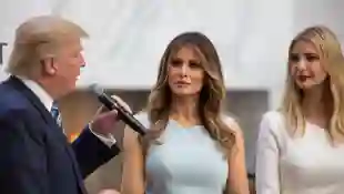 Donald Trump, Melania Trump and Ivanka Trump