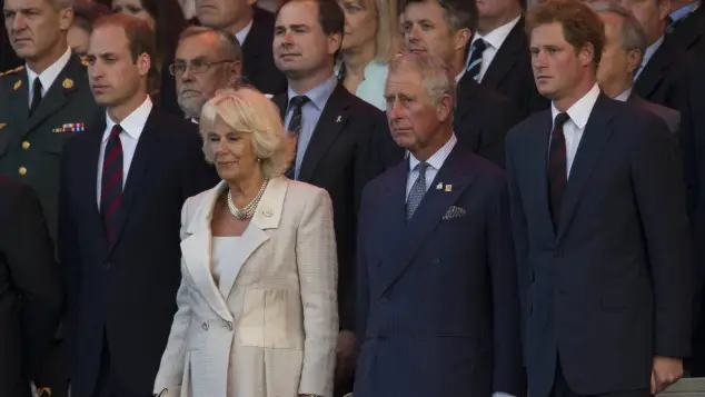 Prince William, Duchess Camilla, Prince Charles, Prince Harry