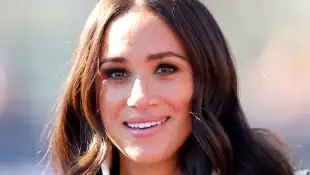 Duchess Meghan shows herself in a baggy look