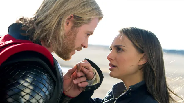Chris Hemsworth and Natalie Portman