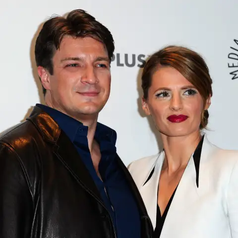 Nathan Fillion and Stana Katic