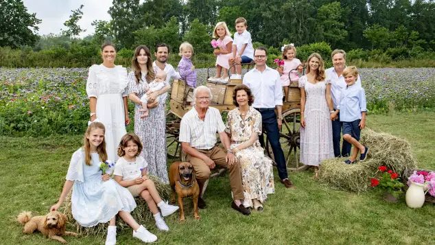 The Swedish royal family