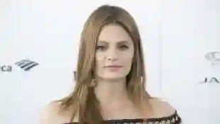 Stana Katić lors de la cérémonie des Independent Spirit Awards le 27 février 2016.